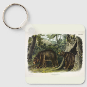 Cinnamon Bear from Audubon's Quadrupeds Keychain