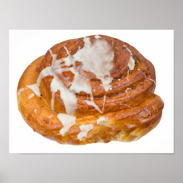 Cinnamon Bun Roll Model Poster (Front)