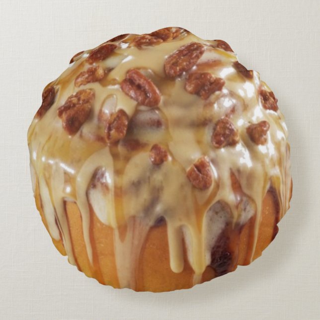 CINNAMON BUN | STICKY BUN SWEET DESSERTS PILLOW (Back)