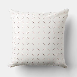 Cinnamon Colour Starlight Throw Pillow