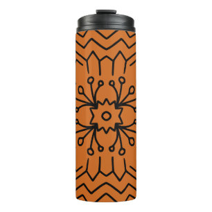 Cinnamon deco thermal tumbler