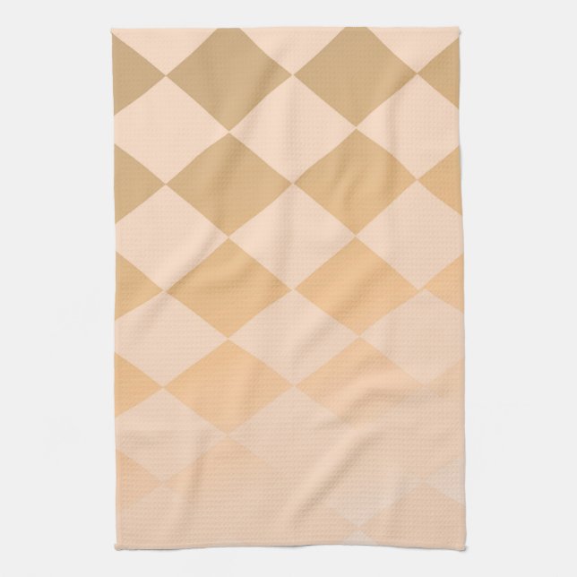 Cinnamon Diamond Kitchen Towel (Vertical)