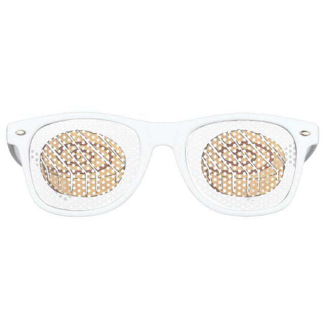 Cinnamon Roll Bun Pastry Baked Goods Bake Sale Retro Sunglasses (Front)