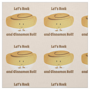 Cinnamon Roll Character   Fabric