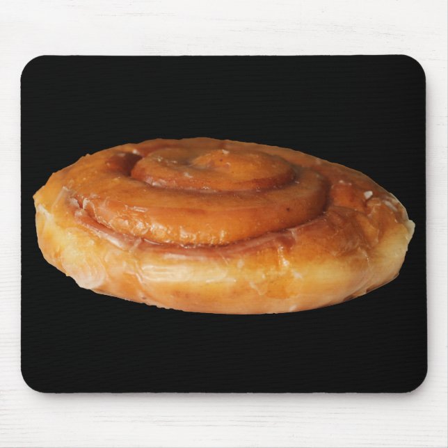 Cinnamon Roll Doughnut Mousepad (Front)