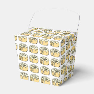 Cinnamon Roll Honey Bun Cartoon Design Favor Box