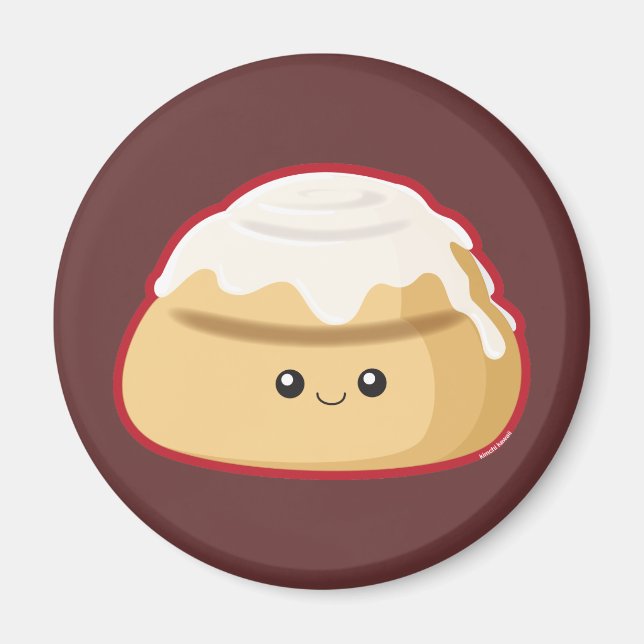 Cinnamon Roll Magnet (Front)