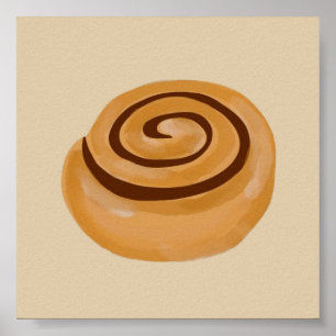 Cinnamon Roll  Poster