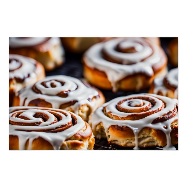 Cinnamon Roll Poster (Front)