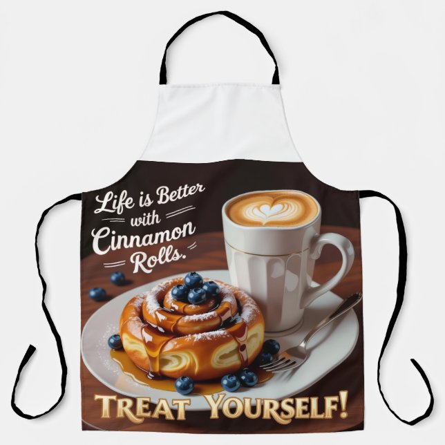 Cinnamon rolls  apron (Front)