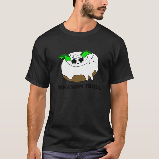 Cinnamon Troll Apparel Cinnamon Roll T-Shirt (Front)