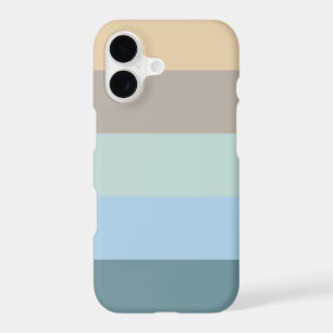 Cinq combinaisons de couleurs - Bleu Marron Sable