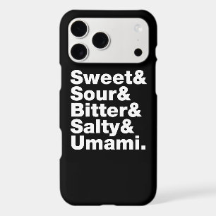 Cinq saveurs de base