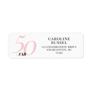 Cinquante ans et Fabuleux Rose 50e Anniversaire