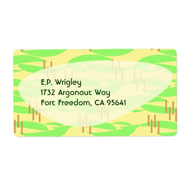 Cinquante ans rétro Citron Lime Boomerang Vibes (Devant)