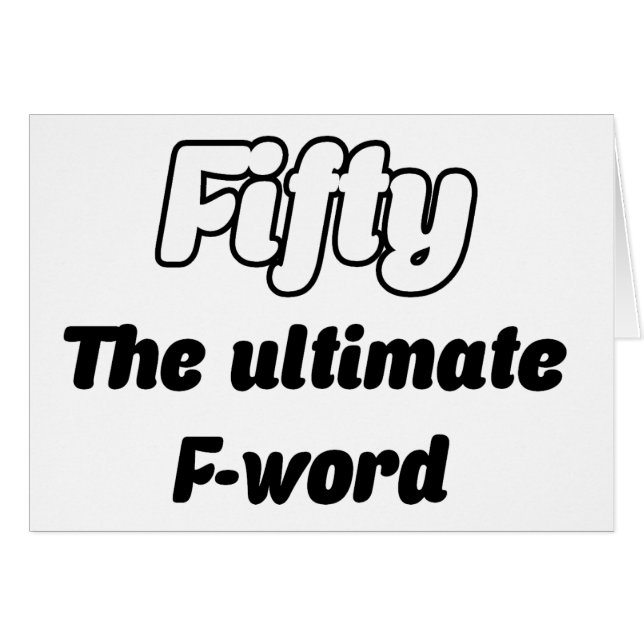 Cinquante cinquantième drôle (Devant horizontal)