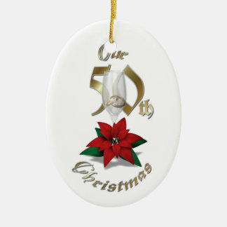 Cinquantième ornement marié de Noël