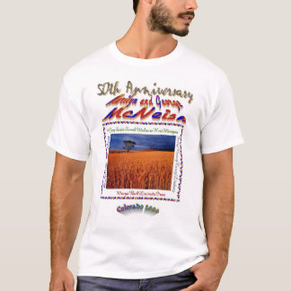 cinquantième T-shirt d'anniversaire