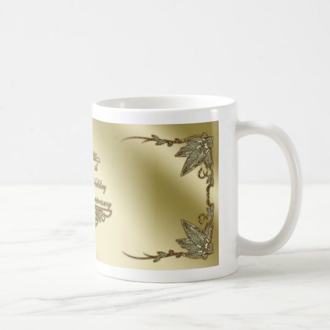 cinquantième Tasse d'anniversaire de mariage (Droite)