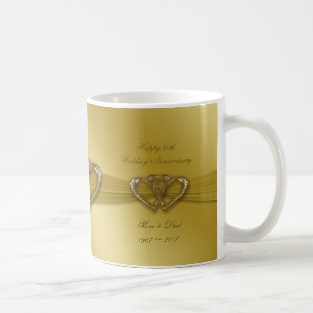 Cinquantième tasse de café d'or classique (Droite)