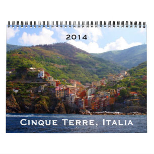 cinque terre 2014 calendar