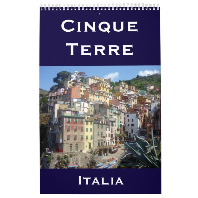 cinque terre calendar (Cover)