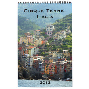 cinque terre calendar 2013