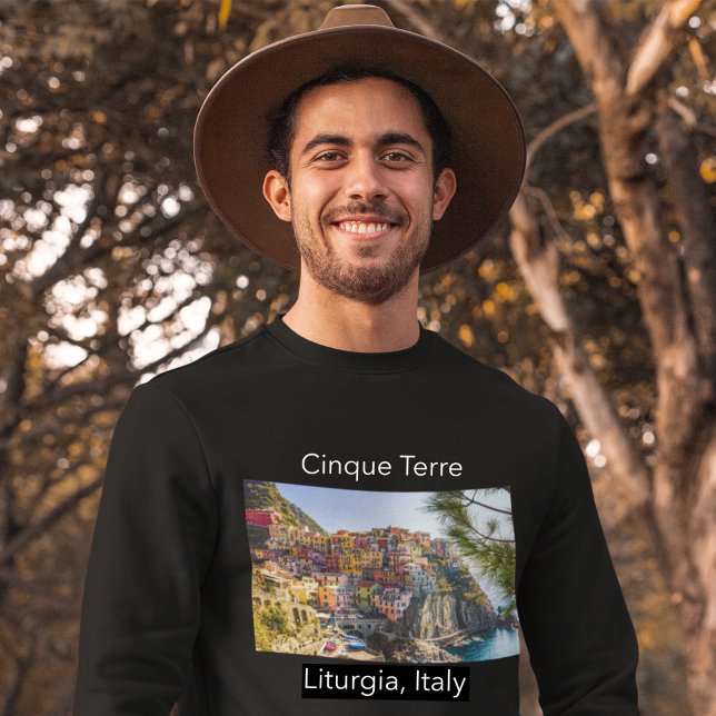 Cinque Terre Coastal Area of Liguria Italy T-Shirt (Creator Uploaded)