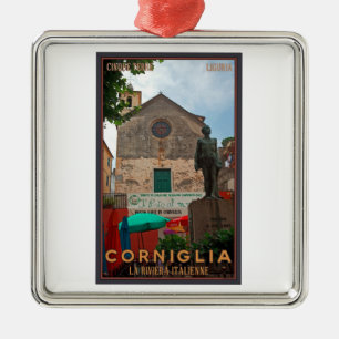 Cinque Terre - Corniglia Metal Ornament