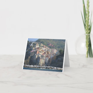 Cinque Terre Greeting Card