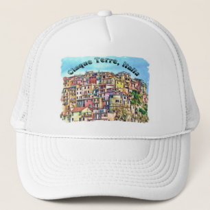 Cinque Terre, Italia Trucker Hat