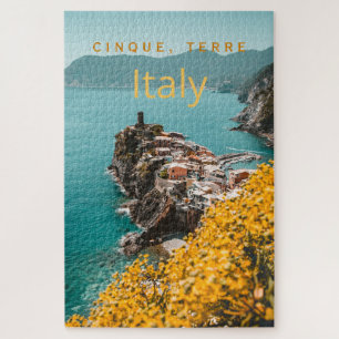 Cinque Terre, Italie Puzzle coloré
