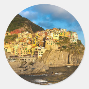 Cinque Terre, Italy Classic Round Sticker