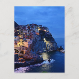 Cinque Terre, Italy Postcard