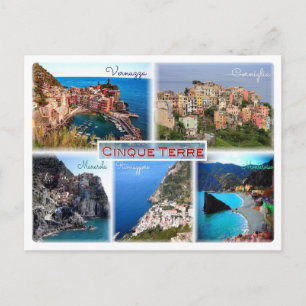 Cinque Terre - Liguria - Italy - Postcard