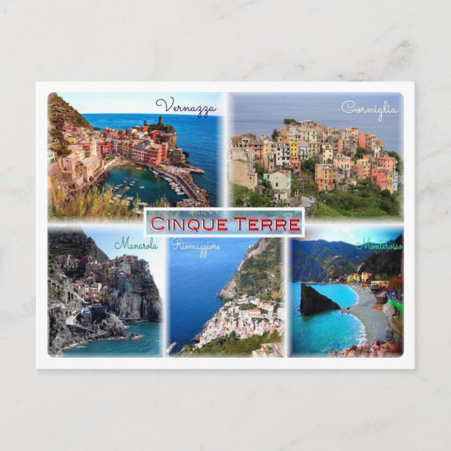Cinque Terre - Liguria - Italy - Postcard (Front)