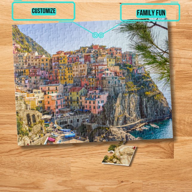 Cinque Terre Photo Puzzle (Please enjoy our design and see the others in the collection.)