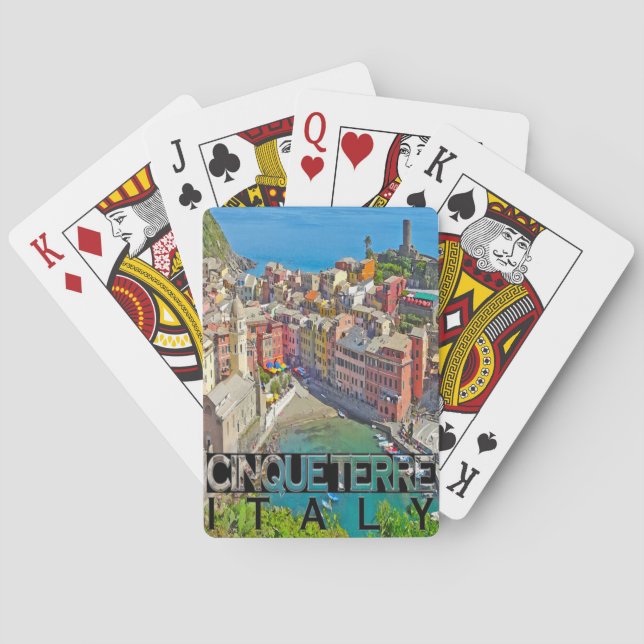Cinque Terre Playing Cards (Back)