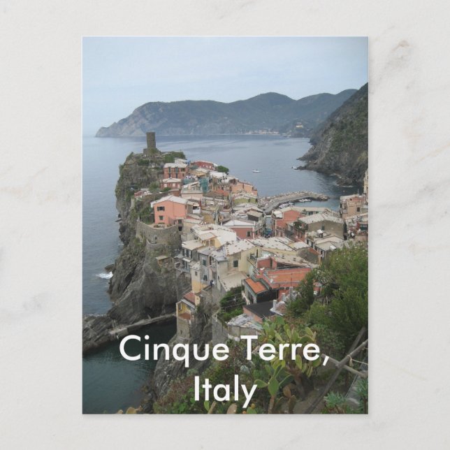Cinque Terre Postcard (Front)