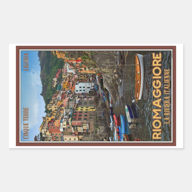 Cinque Terre - Riomaggiore Sticker (Front)