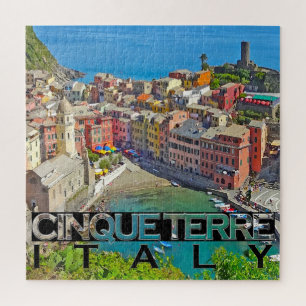 Cinque Terre Square Puzzle