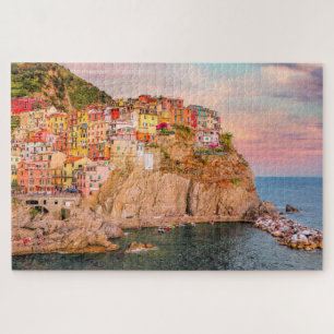 Cinque Terre, Sunset Jigsaw Puzzle