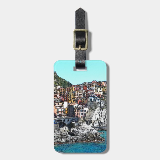 CinqueTerre20150901 Luggage Tag (Front Vertical)