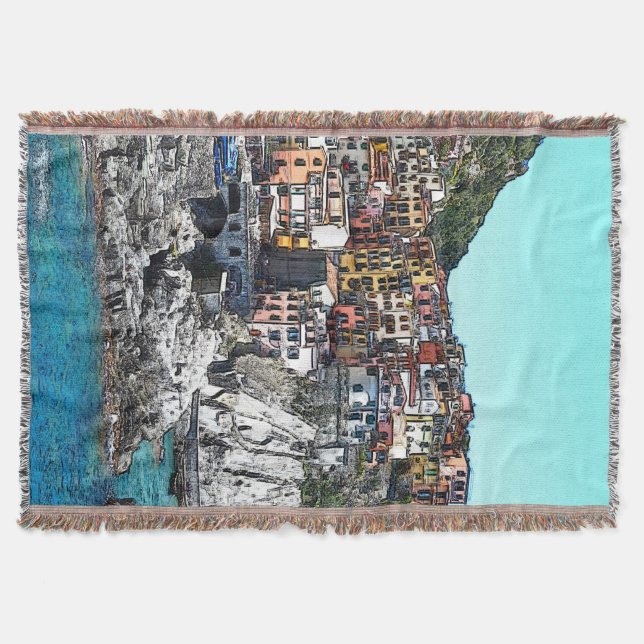 CinqueTerre20150901 Throw Blanket (Front)
