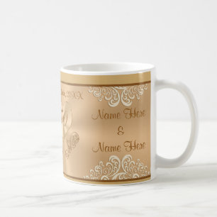 Ciquantième tasse bon marché PERSONNALISÉE de