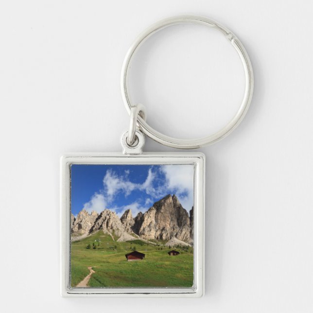 Cir Dolomites - Gardena pass Keychain (Front)