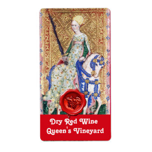 CIRAGE À LA CIRE POUR VIN ROUGE VIGNOBLE DE LA REI