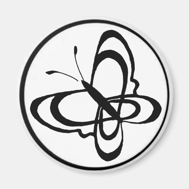 circ, butterfly 1 magnet (Front)