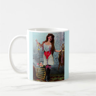circa 1905 loose woman RPPC no. 2 Coffee Mug