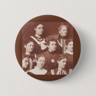 circa 1905 women’s choir 2 inch round button